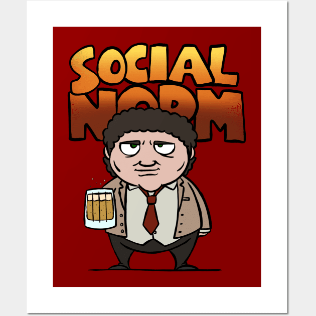 Social Norm Wall Art by joshbaldwin391